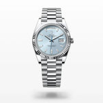 Rolex Day-Date 40 228236 "Ice Blue" Platinum