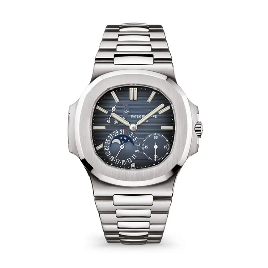Nautilus Steel Blue Dial Moon Phase 5712/1A-001