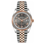 Dark Rhodium Dial Fluted Bezel 36mm