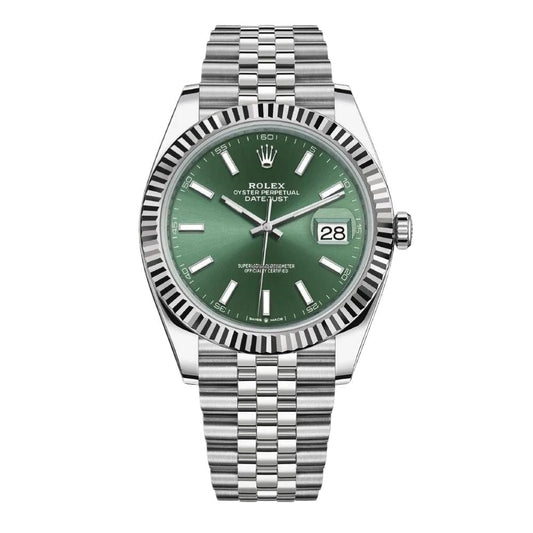 Datejust Green Dial Jubilee Bracelet 41mm