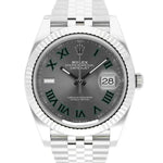 Datejust Grey Dial Wimbledon 41mm